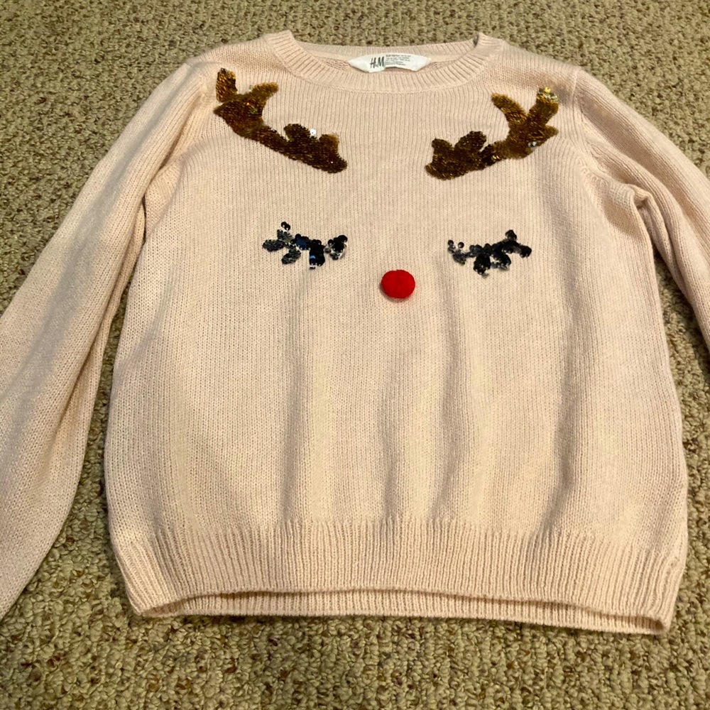Pink sweater!!